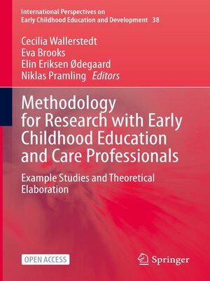 cover image of Methodology for Research with Early Childhood Education and Care Professionals